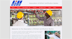 Desktop Screenshot of abcb.org.uk