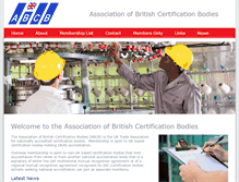 Tablet Screenshot of abcb.org.uk